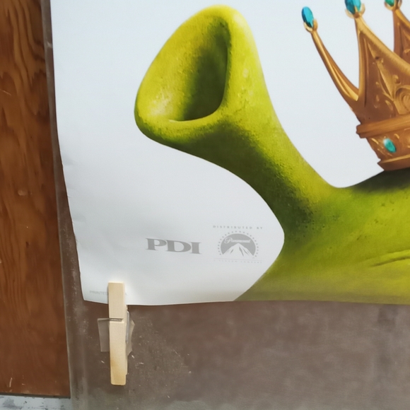 SHREK 3-orig D/S teaser movie poster-EDDIE MURPHY, DIAZ - Picture 3 of 6